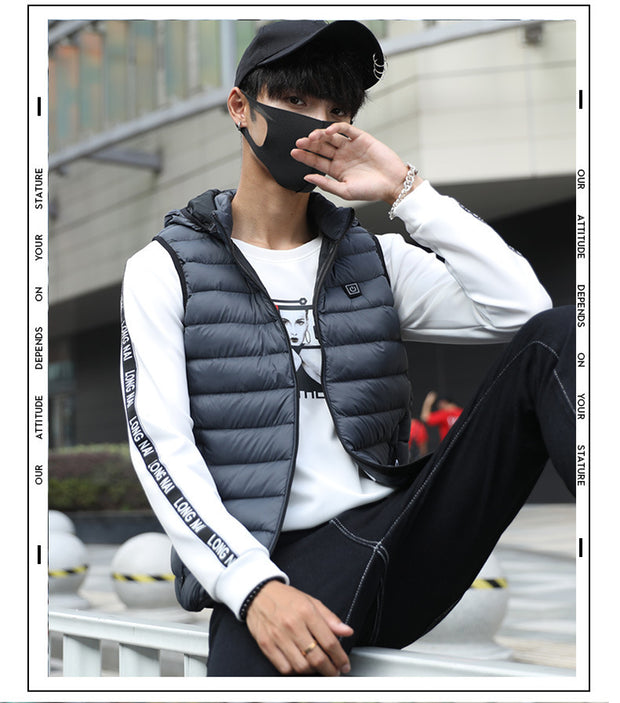 Gilet Termico Riscaldante in Cotone