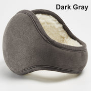 Cuffie in Pelle Scamosciata con Interno Morbido