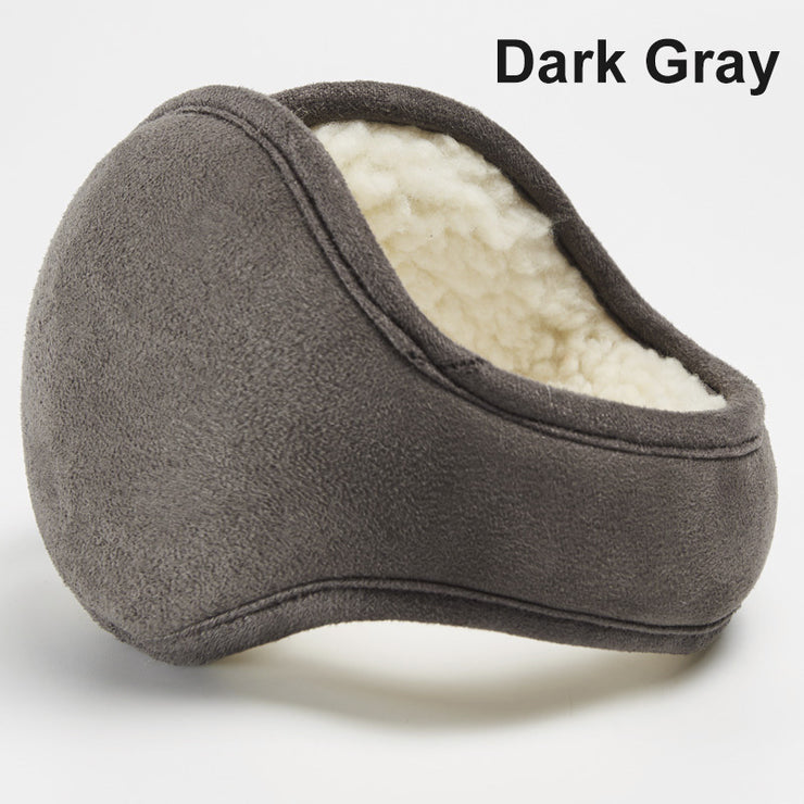 Cuffie in Pelle Scamosciata con Interno Morbido