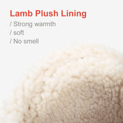 Cuffie in Pelle Scamosciata con Interno Morbido