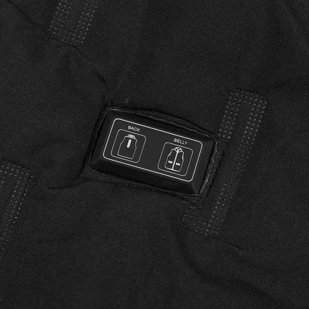 Gilet Termico in Cotone con Collo Alto