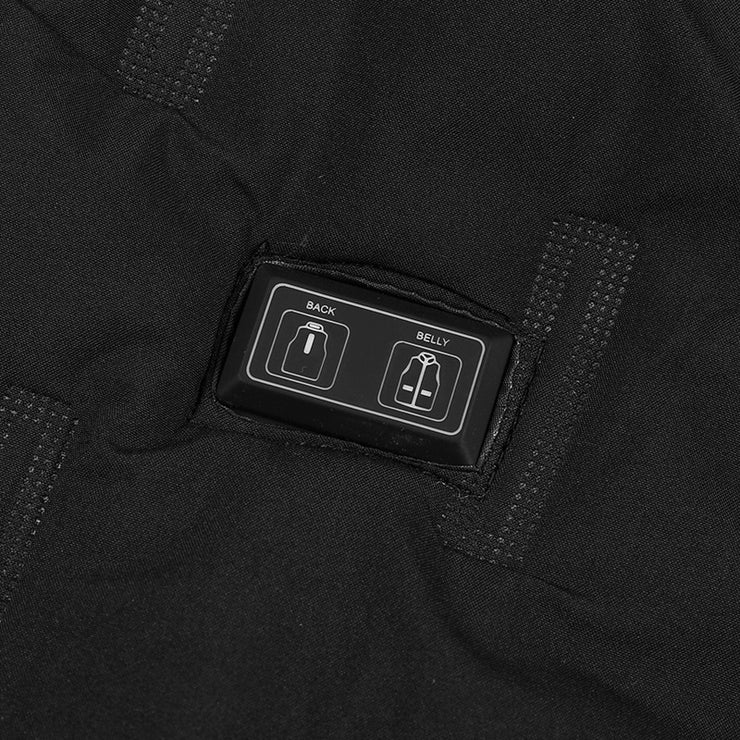 Gilet Termico in Cotone con Collo Alto