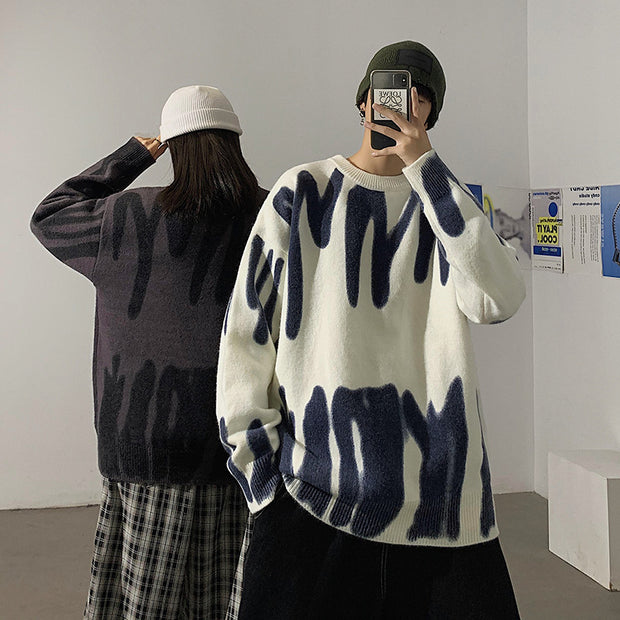 Giacca Maglione Autunno e Inverno Unisex Tendenza Uomo e Donna