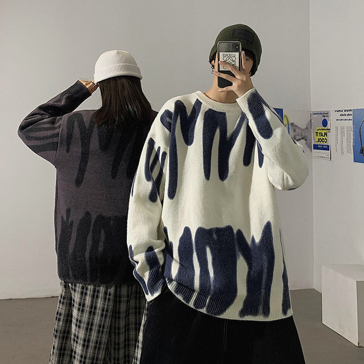 Giacca Maglione Autunno e Inverno Unisex Tendenza Uomo e Donna