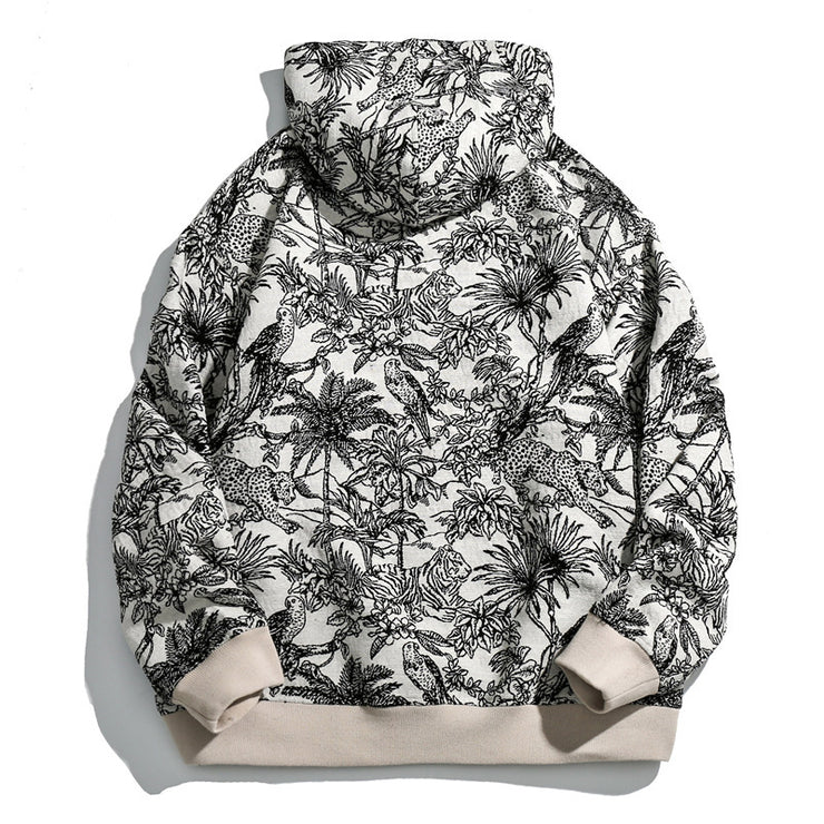 Giacca con Cappuccio Unisex Modello Casual Stile Relax