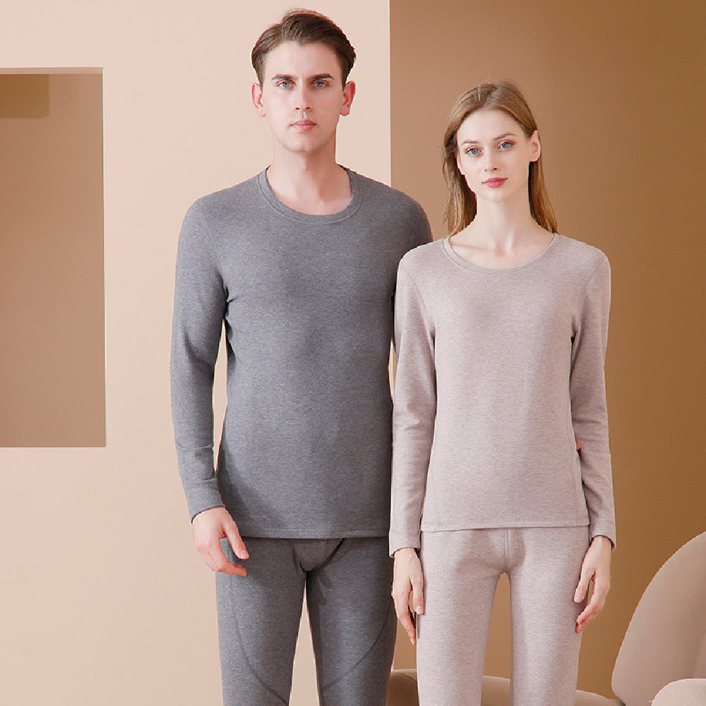 Set Intimo Termico in Lana, Seta e Velluto