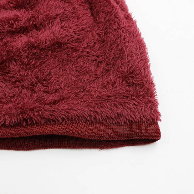 Cappuccio Invernale a Maglia Antivento