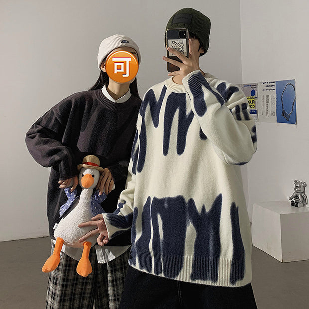 Giacca Maglione Autunno e Inverno Unisex Tendenza Uomo e Donna