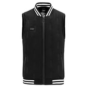 Gilet Termico in Cotone con Collo Alto