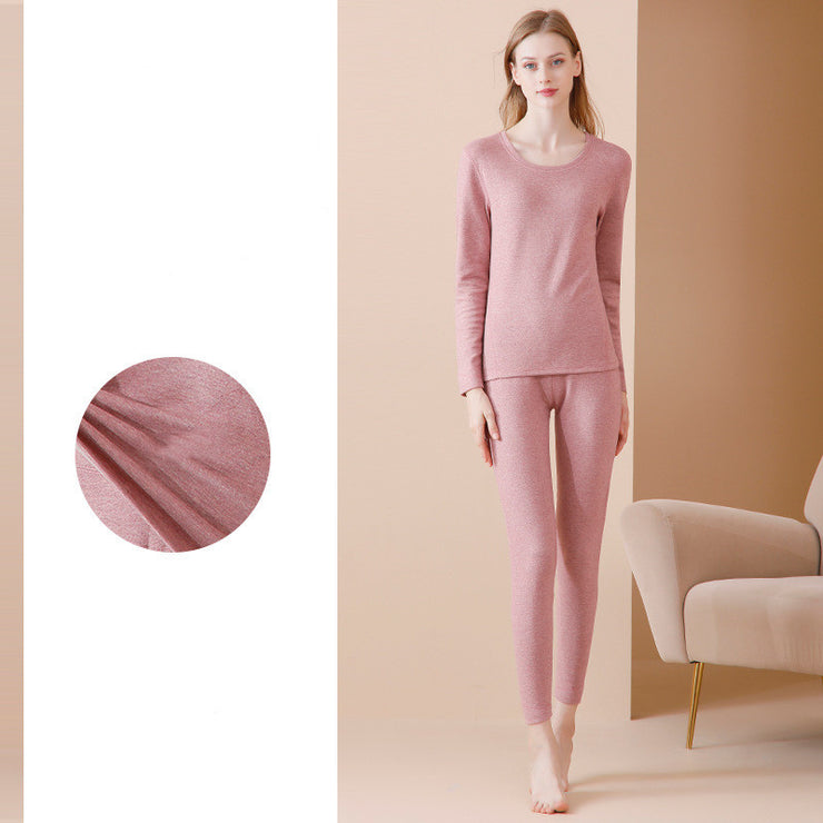 Set Intimo Termico in Lana, Seta e Velluto