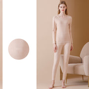 Set Intimo Termico in Lana, Seta e Velluto