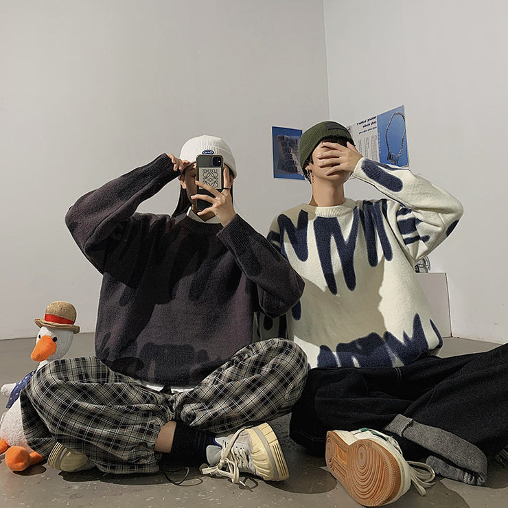 Giacca Maglione Autunno e Inverno Unisex Tendenza Uomo e Donna