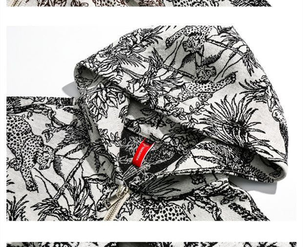 Giacca con Cappuccio Unisex Modello Casual Stile Relax