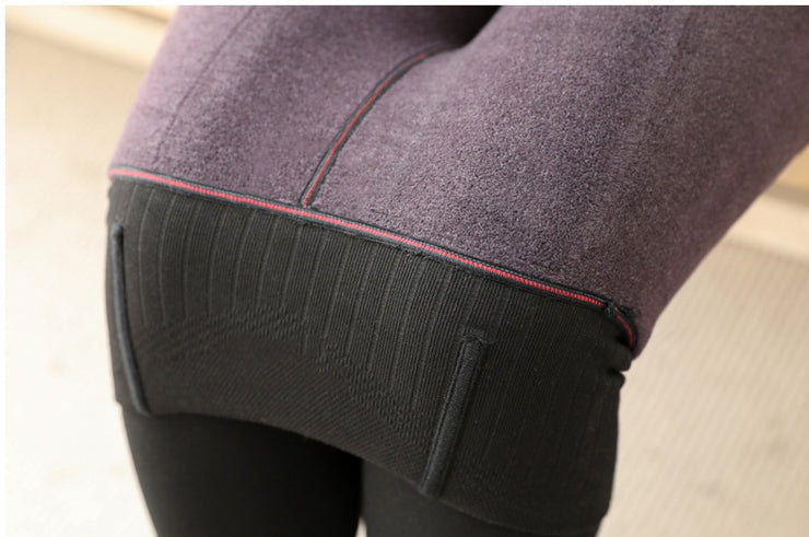 Leggings Termici Donna in Cotone Elasticizzato