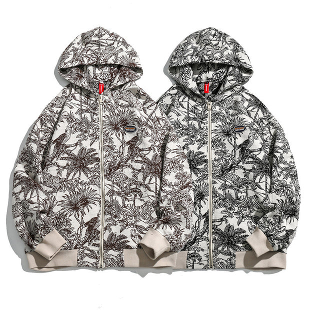 Giacca con Cappuccio Unisex Modello Casual Stile Relax