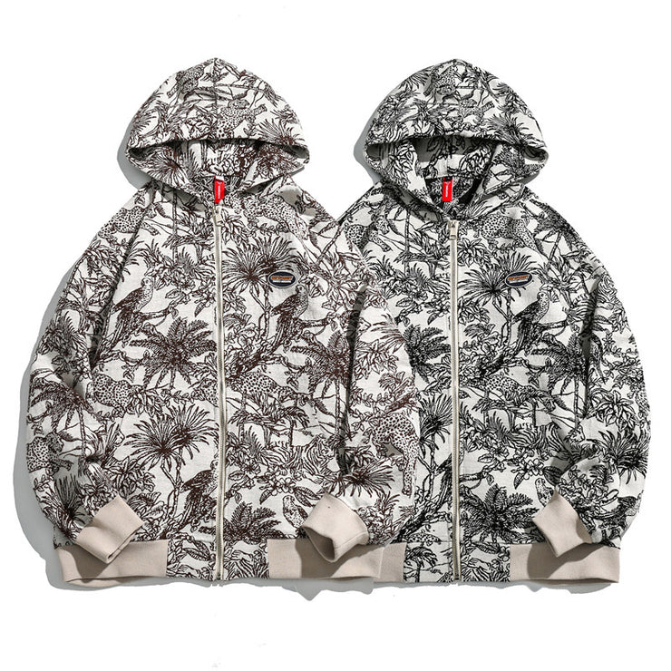 Giacca con Cappuccio Unisex Modello Casual Stile Relax