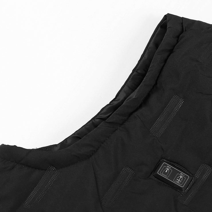 Gilet Termico in Cotone con Collo Alto