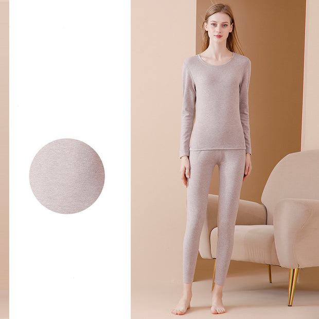 Set Intimo Termico in Lana, Seta e Velluto