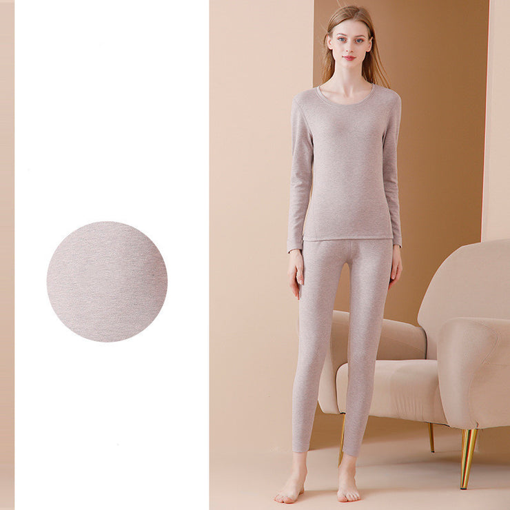 Set Intimo Termico in Lana, Seta e Velluto