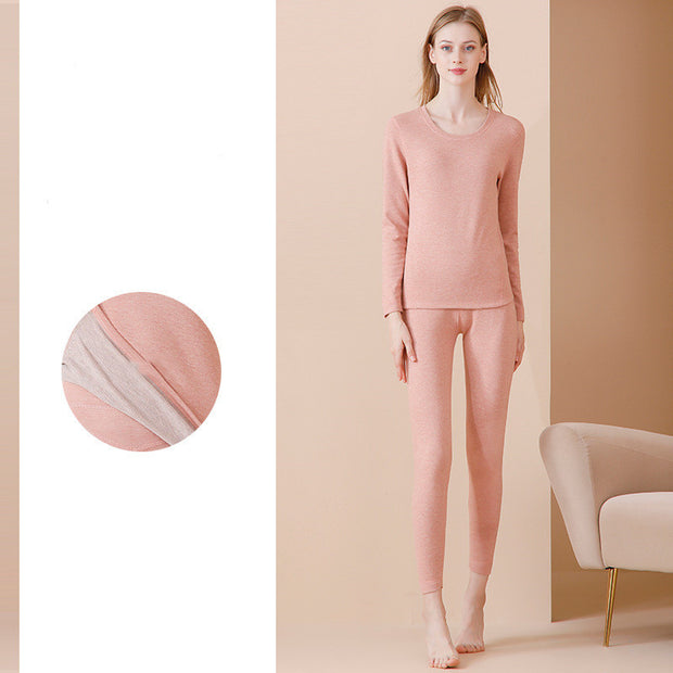 Set Intimo Termico in Lana, Seta e Velluto